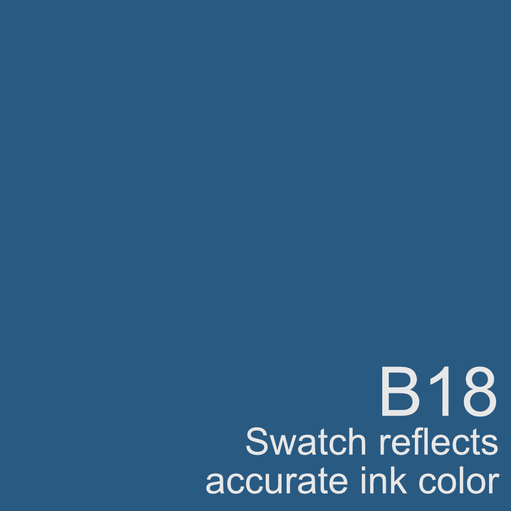 B18 - Copic Sketch Marker Lapis Lazuli — Violeta Ink